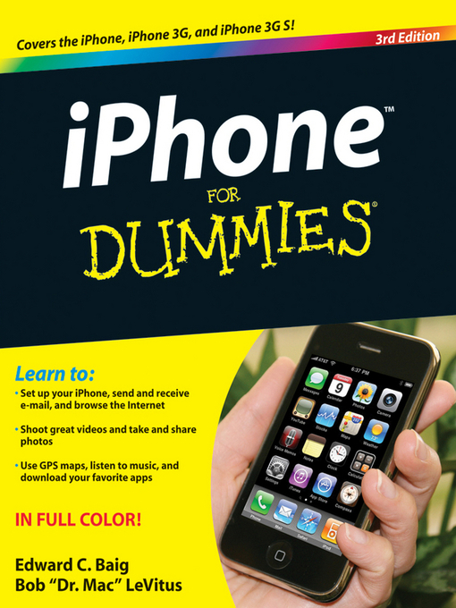 iPhone For Dummies[eBook]